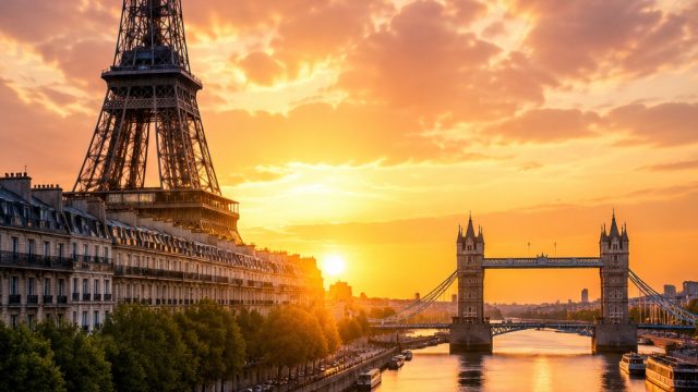 Captivating Urban Heat: Paris and London’s Summer Essence | syahiba saufa menikah berapa kali, yang nam show btob eng sub