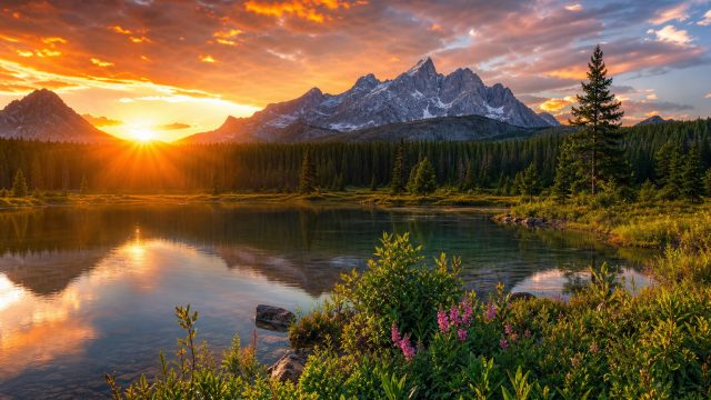 Captivating Nature Scenes: Transform Your Screen with Vibrant Landscapes