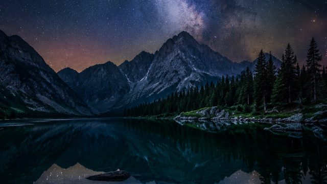Enchanting Nightscapes: Ideal Backgrounds for Your Devices