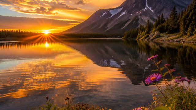 Experience the Serenity of Nature: Stunning Scenic Wallpapers