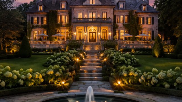 Elegant Mansion Aesthetics: Perfect Wallpaper for Any Device
