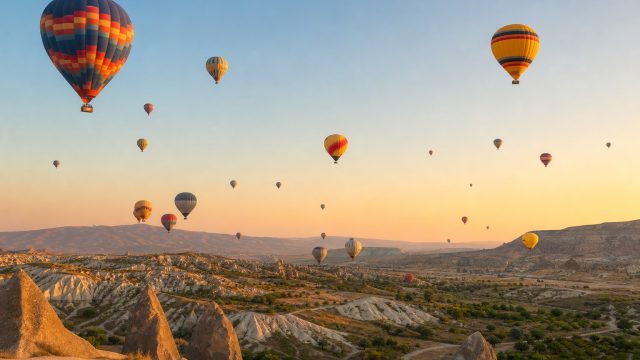 Elevate Your Screen with Enchanting Balloon Festival Wallpapers