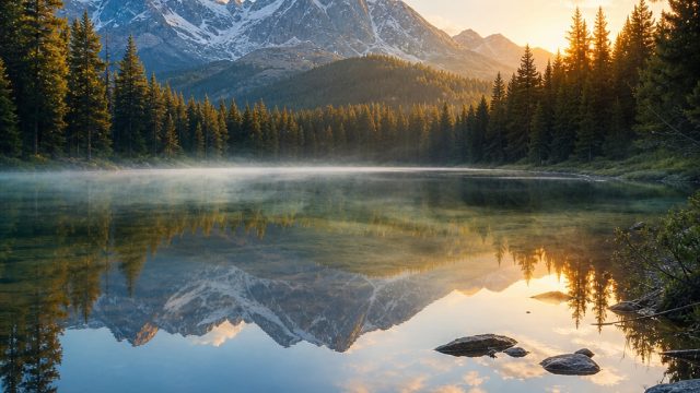 Capture Tranquility: Serene Nature Wallpapers for Your Device