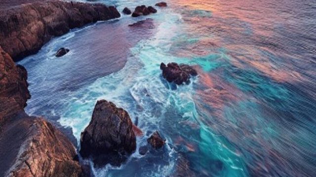 Captivating Oceanic Landscapes for Your Device Backgrounds