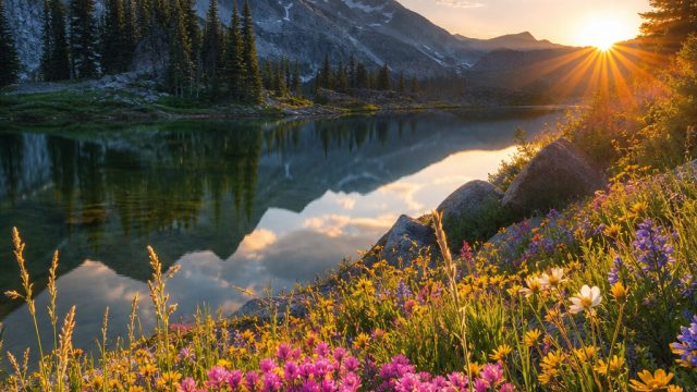 Vibrant Nature Landscapes
