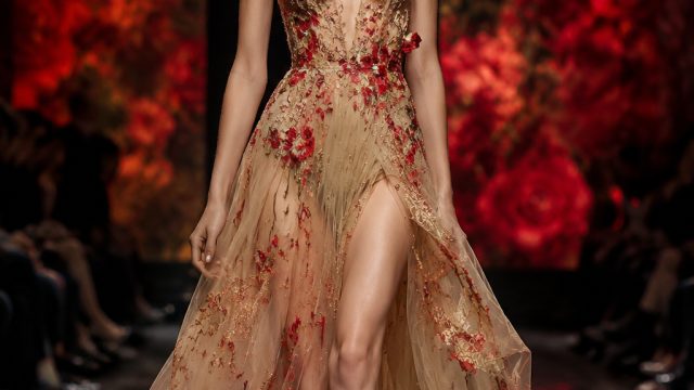 Stunning Fashion Meets Artistry: Fashion Show Wallpapers
