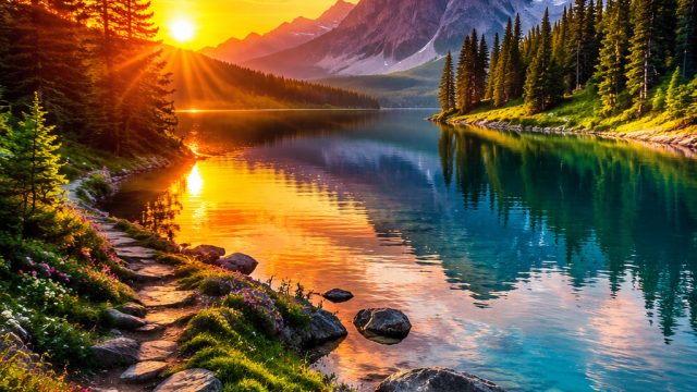 Captivating Serenity: Nature-Inspired Wallpaper Gallery
