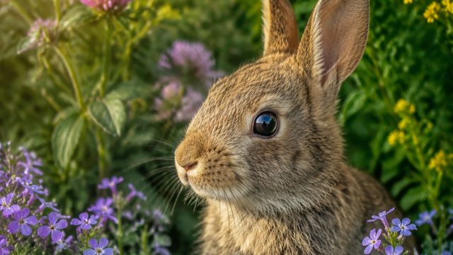 Charming Rabbit Imagery: Perfect Backgrounds for All Screens