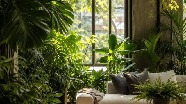 Transform Your Space with Lush Urban Jungle Wallpapers