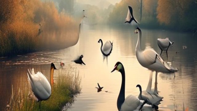 Nature's Serenity: Captivating Geese in Urban Landscapes | free no deposit bonus real money casino, 