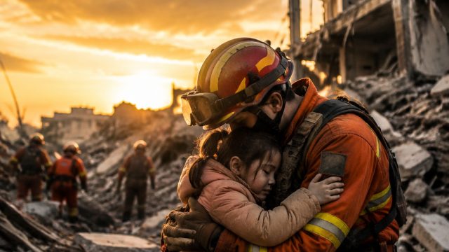 Stunning Earthquake Relief Imagery: Hope Amidst Destruction