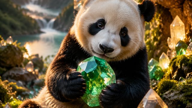 Captivating Nature: Panda and Gemstone Inspirations for Your Screens | pinjam uang langsung masuk re