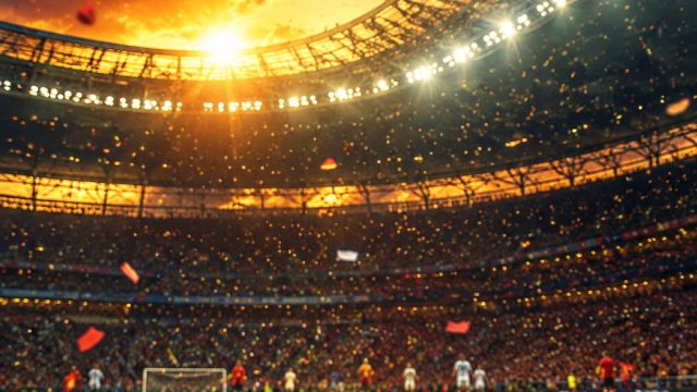 Vibrant Football Atmosphere: Epic Matches Captured in Art