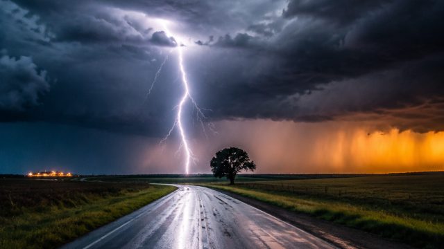 Captivating Thunderstorm Imagery: Nature's Dramatic Canvas