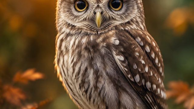 Enchanting Little Owl: A Perfect Wallpaper Choice