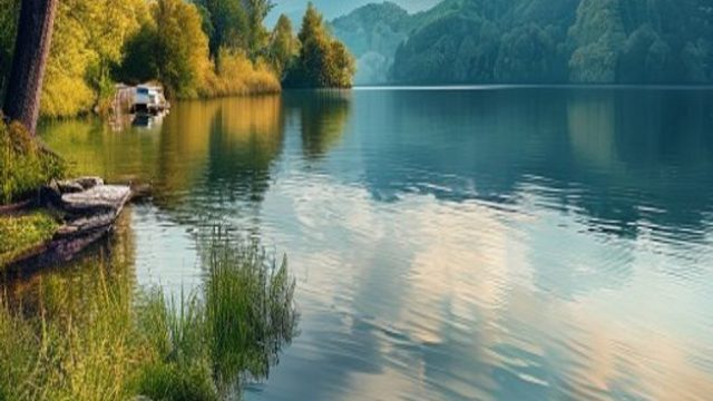 Discover Serene Lakeside Retreats for Your Screen