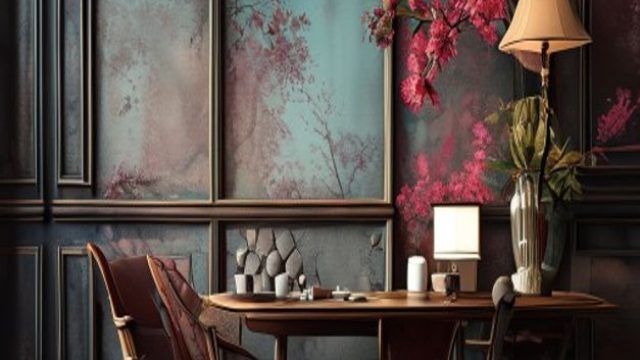 Elegant Spaces: Discovering Visual Serenity in Wallpaper Design