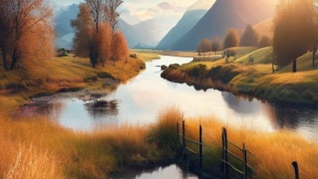 Serene Landscapes: The Perfect Background for Every Device