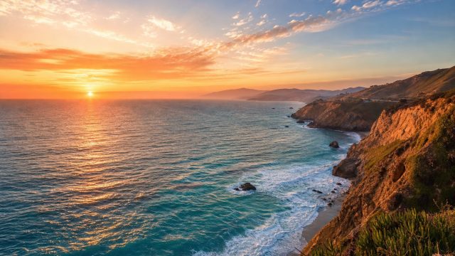 Captivating Coastal Vistas: Transform Your Screen with Serenity | power ball drawing days, nba bets 