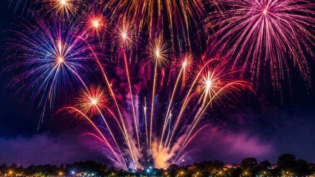 Captivating Night Skies: Fireworks That Dazzle