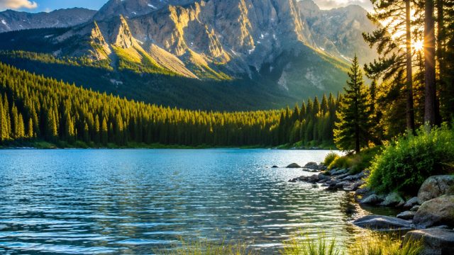 Vibrant Digital Landscapes: Perfect Backgrounds for Every Screen