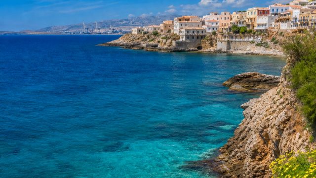 Captivating Coastal Views: Transform Your Screen with Syros Vistas