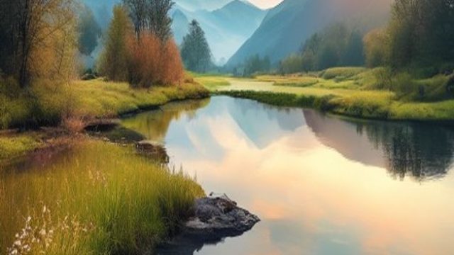 Serene Nature: Captivating Wallpapers Inspired by Tranquil Landscapes