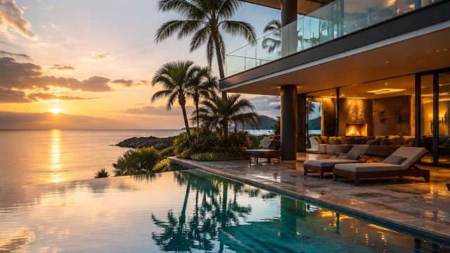 Experience Serenity: The Allure of Luxurious Villa Wallpapers