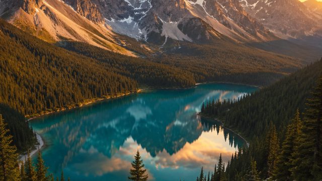 Exploring Serene Landscapes: The Essence of Nature in Wallpaper Art
