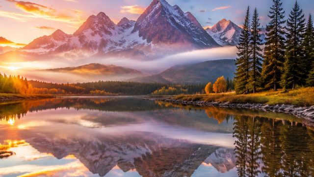 Embrace Tranquility: Serene Nature Wallpapers for Your Device