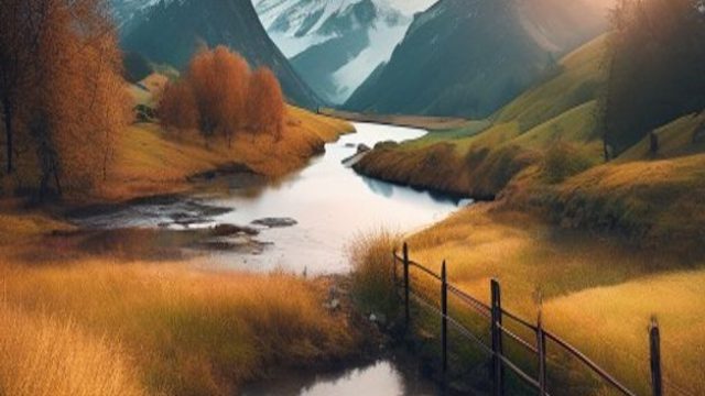 Captivating Serene Landscapes: Elevate Your Screen Aesthetics